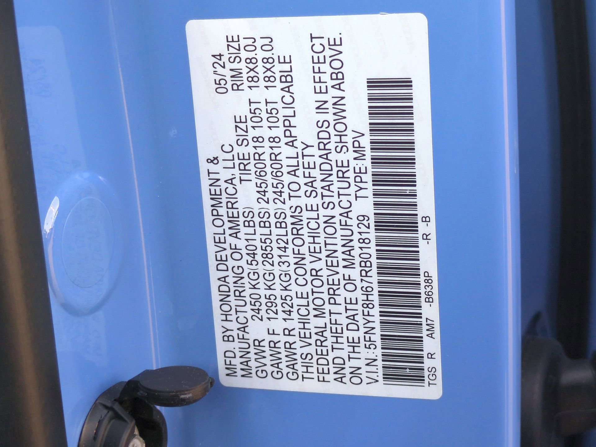 Certified 2024 Honda Passport TrailSport image 37