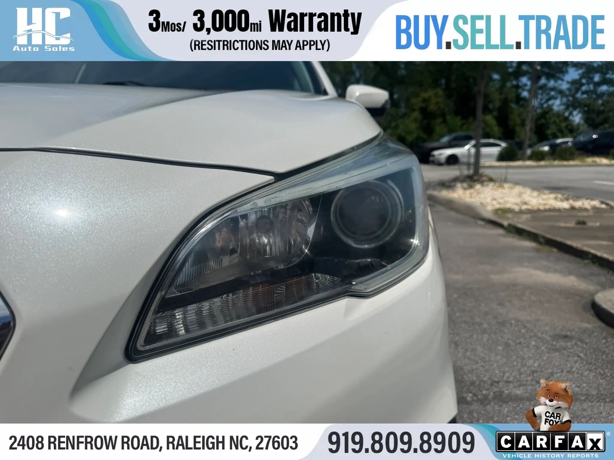 Used 2015 Subaru Outback 2.5i Limited w/ Protection Package #2 AWD/4WD image 9