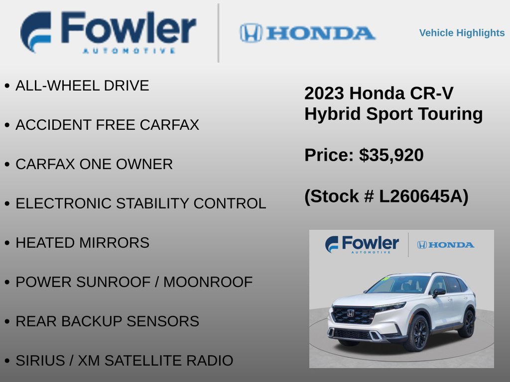 Used 2023 Honda CR-V Sport Touring image 12