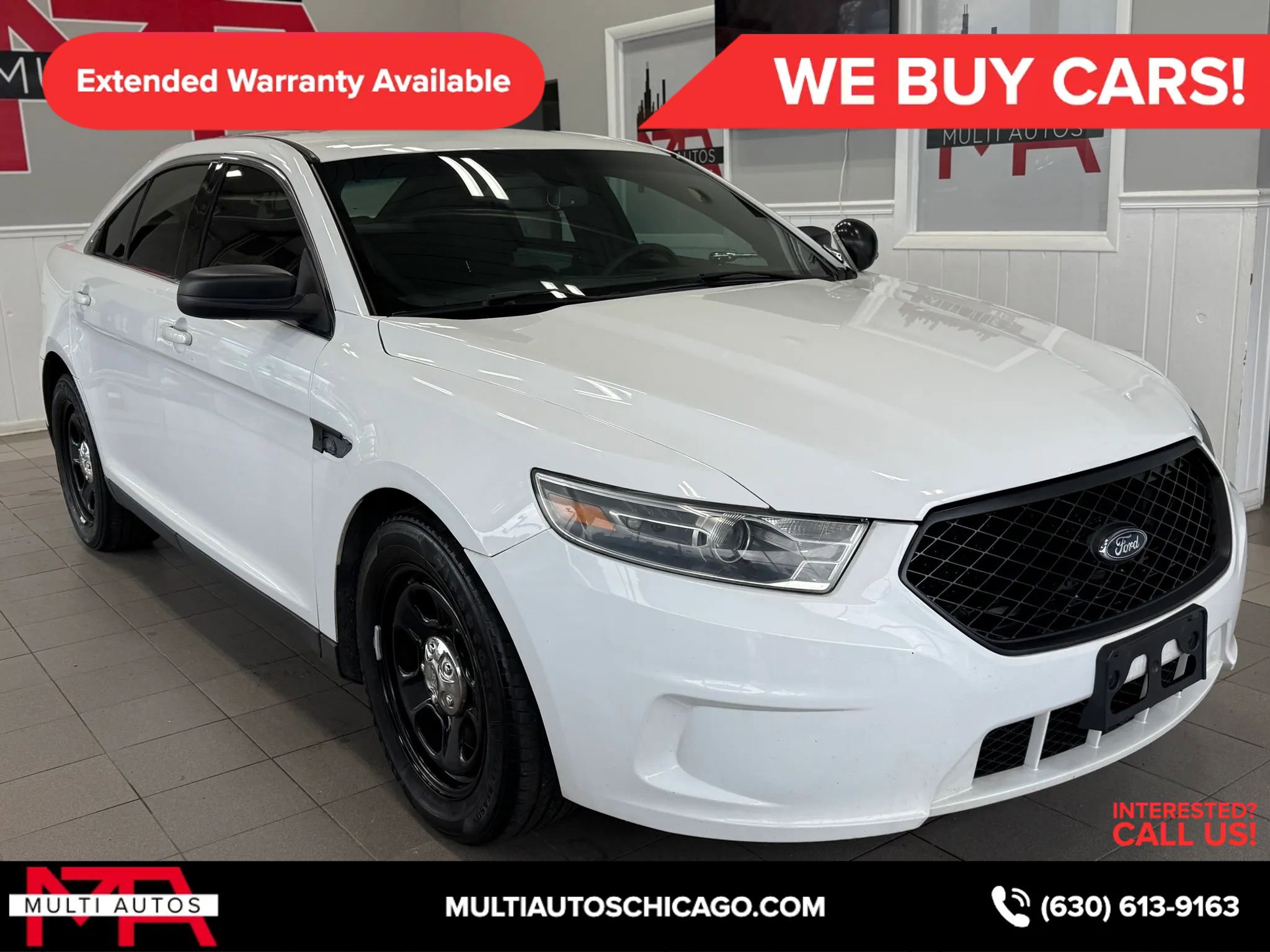 Used 2017 Ford Taurus Police Interceptor w/ Ready For The Road Package FWD image 5