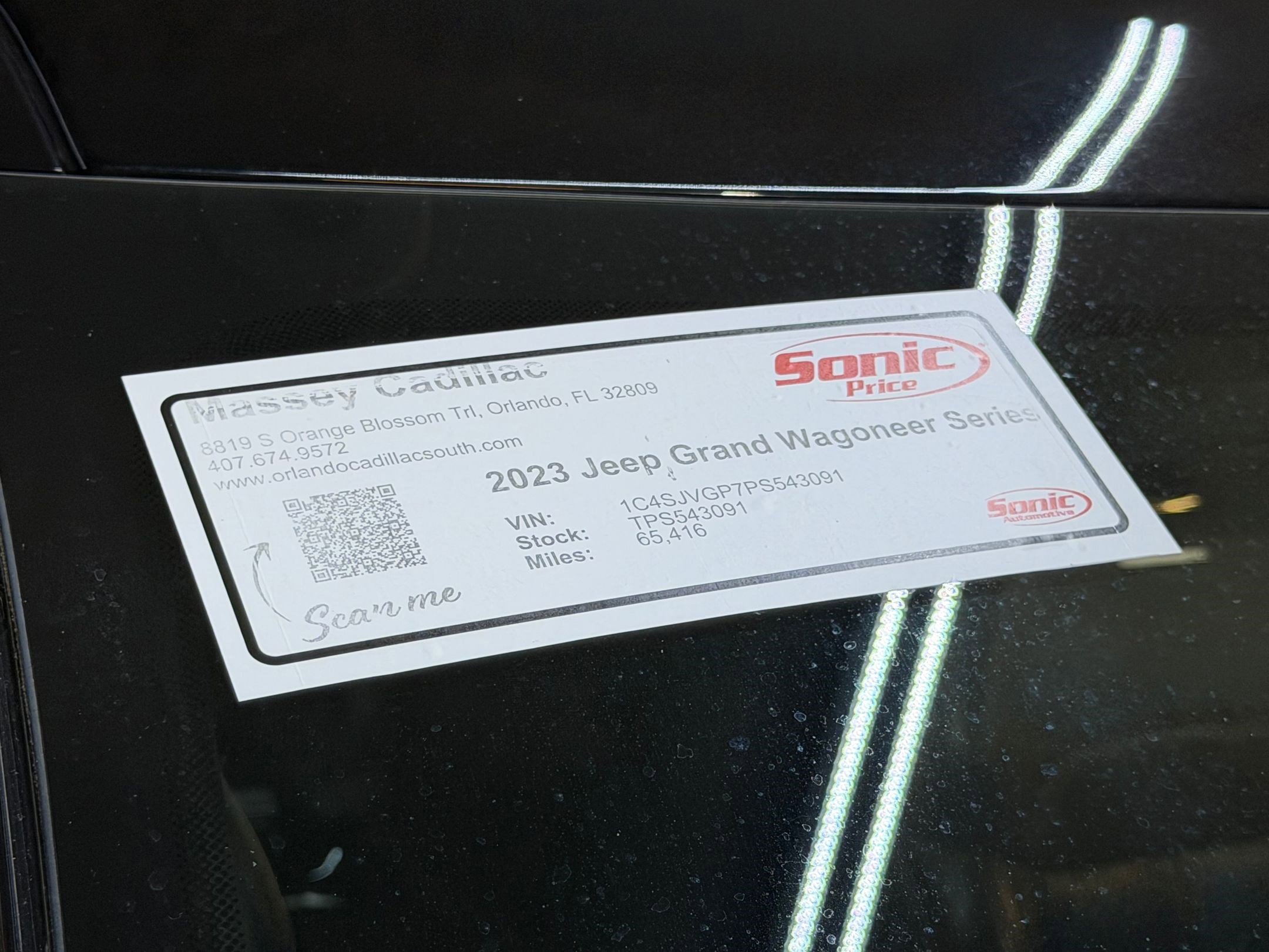 Used 2023 Jeep Grand Wagoneer Series III w/ Quick Order Packagew 28T AWD/4WD image 57