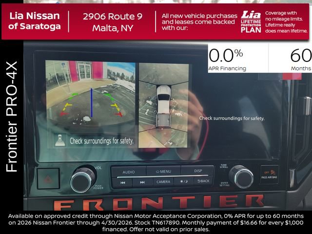 New 2026 Nissan Frontier PRO-4X w/ Pro-4x Convenience Package AWD/4WD image 23