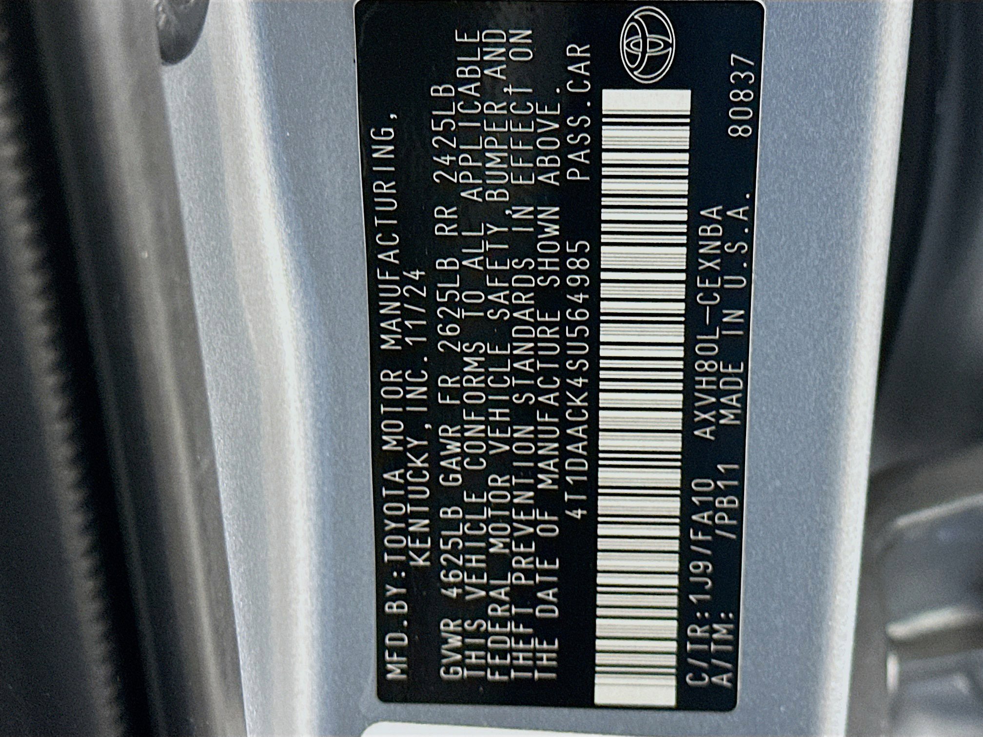 Used 2025 Toyota Camry LE image 12