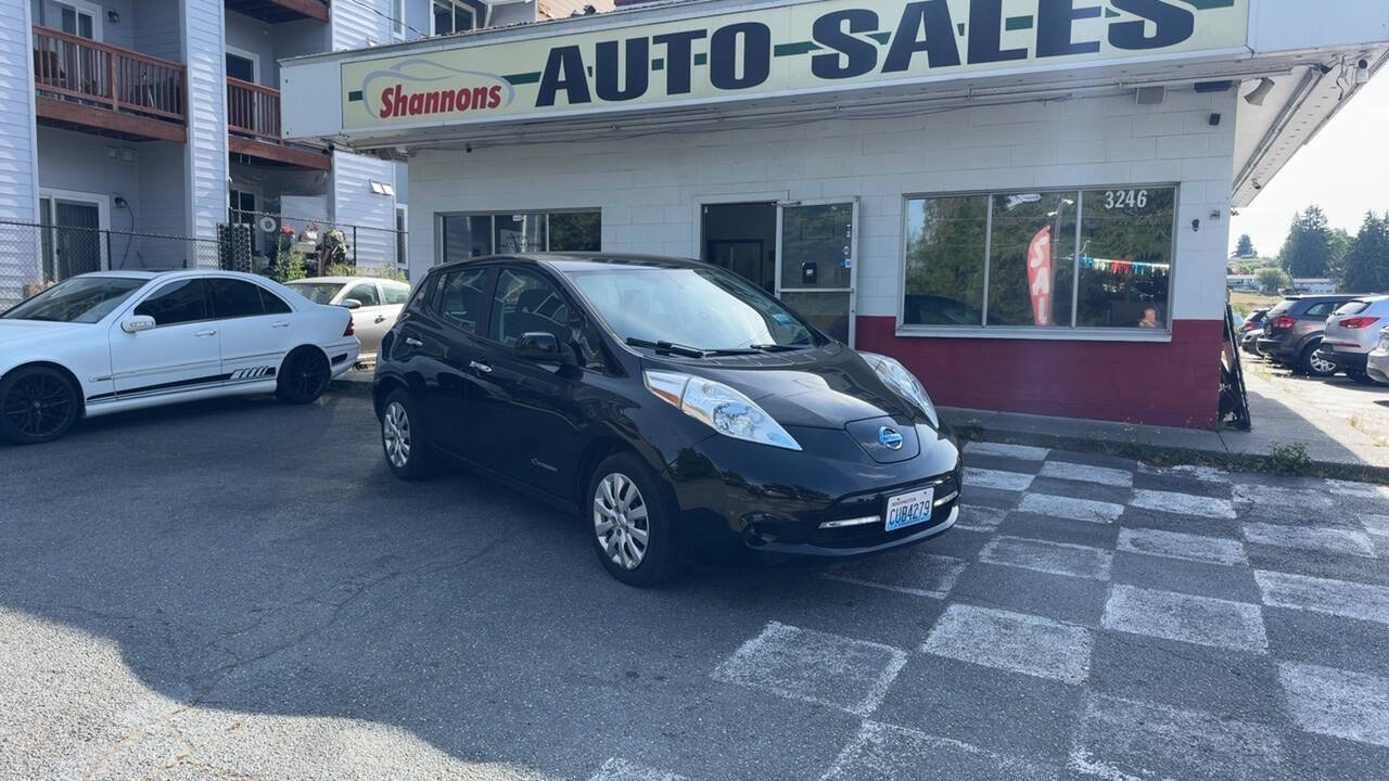 Used 2015 Nissan Leaf S w/ Charge Package FWD image 1