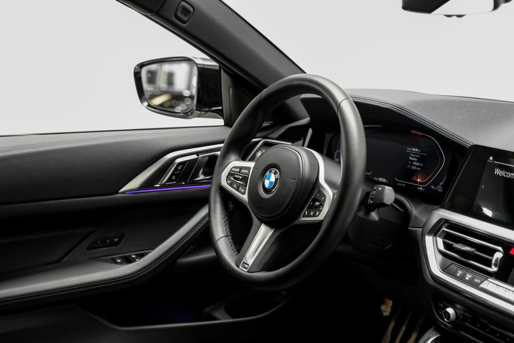 Used 2021 BMW 430i Convertible w/ M Sport Package RWD image 23
