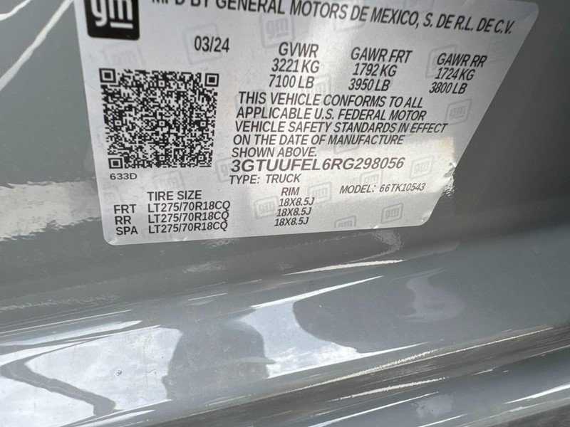 New 2024 GMC Sierra 1500 AT4X image 43