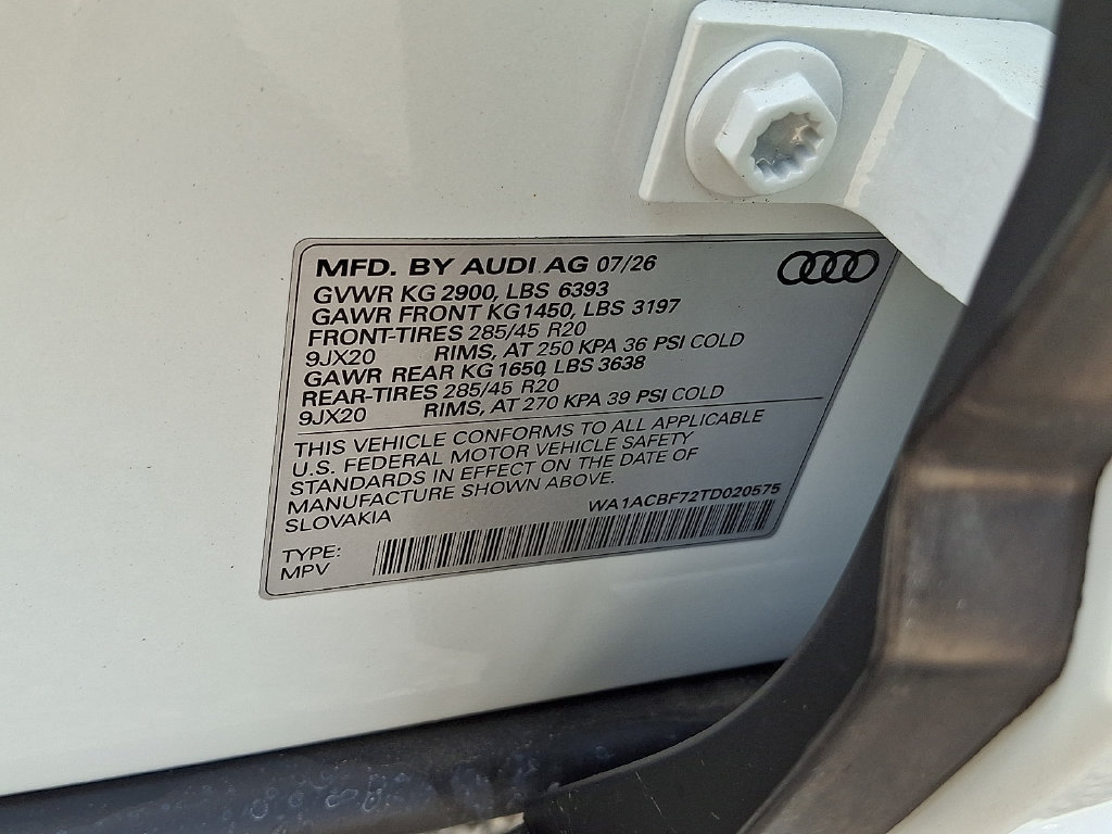 New 2026 Audi Q7 2.0T Premium AWD/4WD image 11