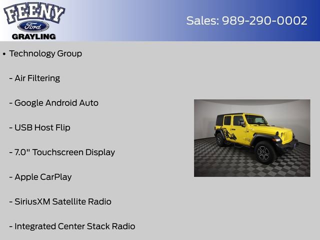 Used 2020 Jeep Wrangler Unlimited Sport S AWD/4WD image 18