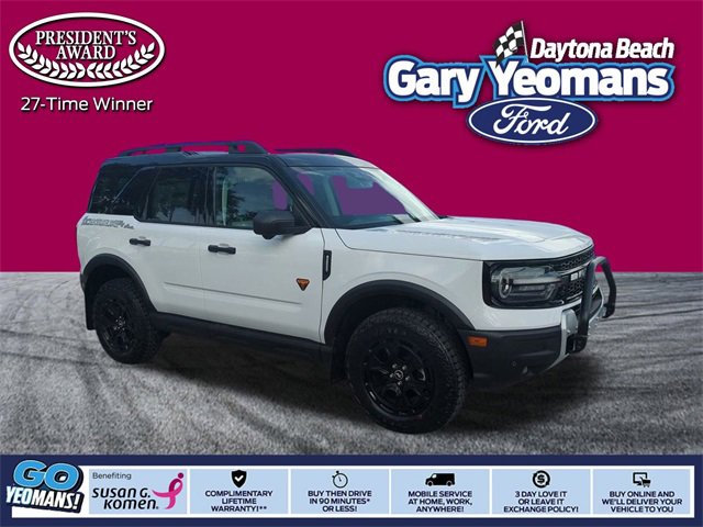New 2025 Ford Bronco Sport Badlands w/ Sasquatch Badlands Package
