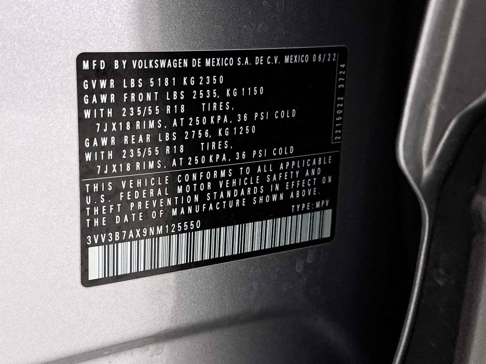 Used 2022 Volkswagen Tiguan SE FWD image 39