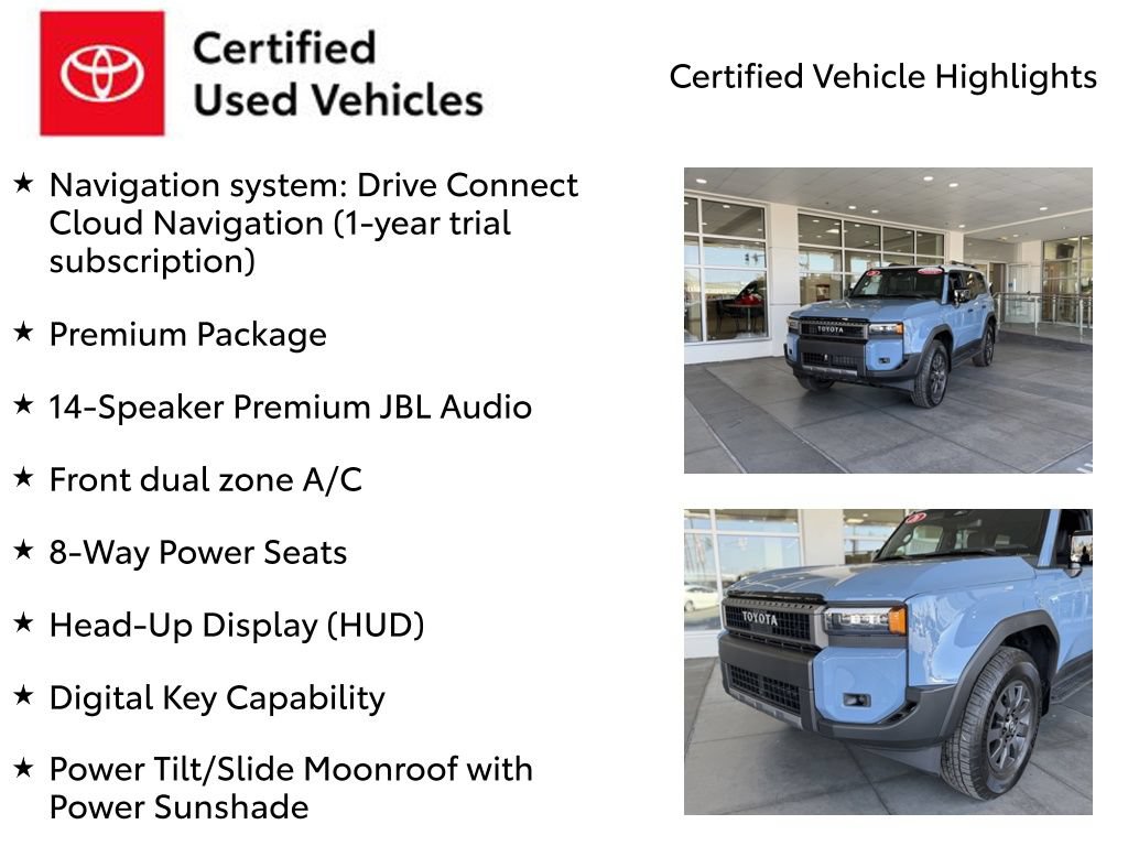 Certified 2026 Toyota Land Cruiser w/ Premium Package AWD/4WD image 7