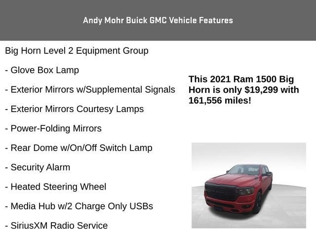 Used 2021 RAM 1500 Big Horn AWD/4WD image 13