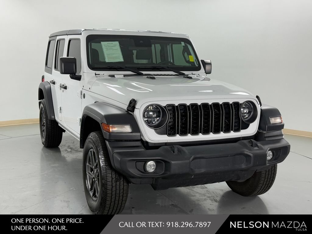 Used 2024 Jeep Wrangler Unlimited Sport AWD/4WD image 4