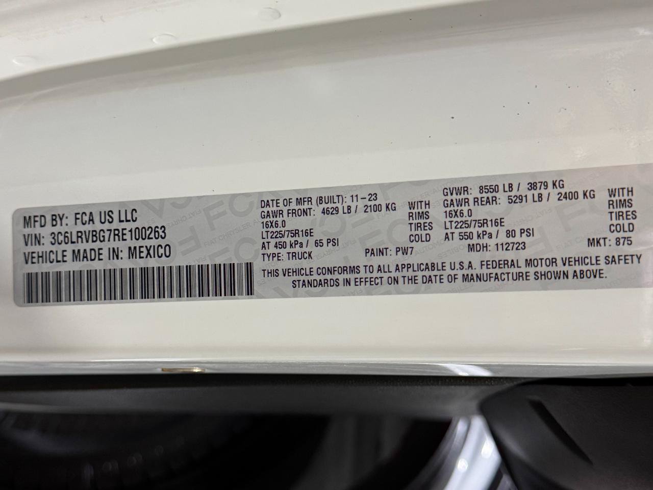 Used 2024 RAM ProMaster 1500 w/ Power Group FWD image 52