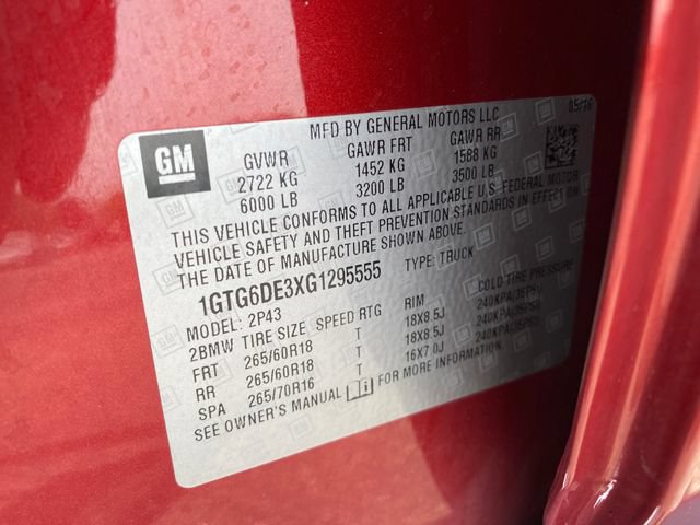 Used 2016 GMC Canyon SLT AWD/4WD image 26