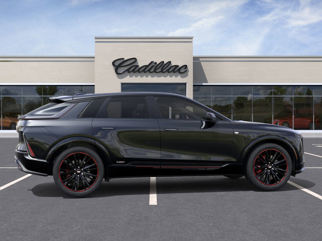 New 2026 Cadillac Lyriq V w/ LPO, Red Accent Package image 5