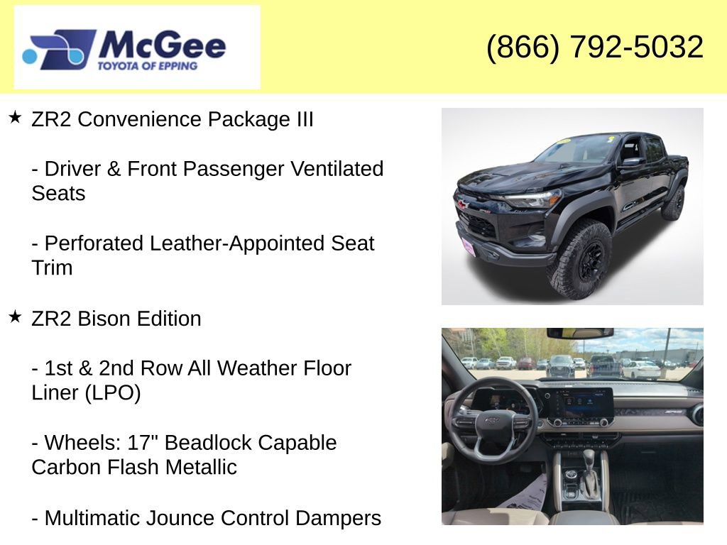 Used 2024 Chevrolet Colorado ZR2 w/ ZR2 Bison Edition AWD/4WD image 16