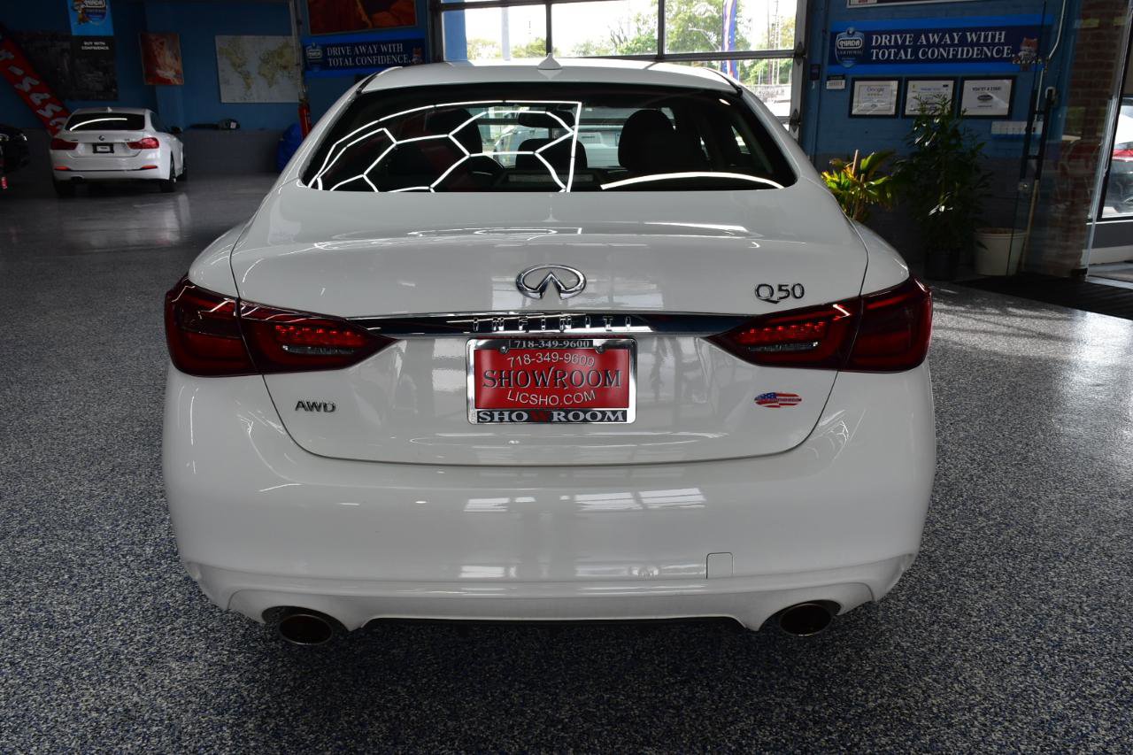 Used 2019 INFINITI Q50 Luxe w/ Essential Package (3.0T Luxe) AWD/4WD image 4