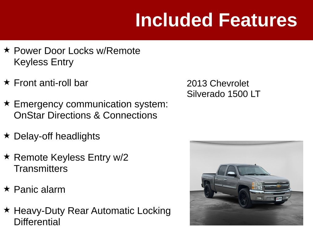 Used 2013 Chevrolet Silverado 1500 LT RWD image 4