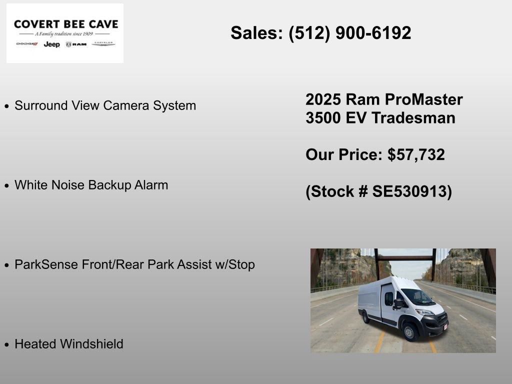 New 2025 RAM ProMaster 3500 FWD image 18