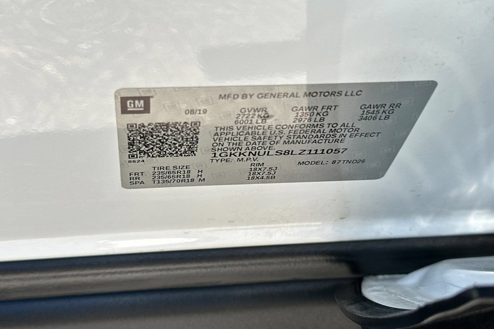 Certified 2020 GMC Acadia SLT AWD/4WD image 31