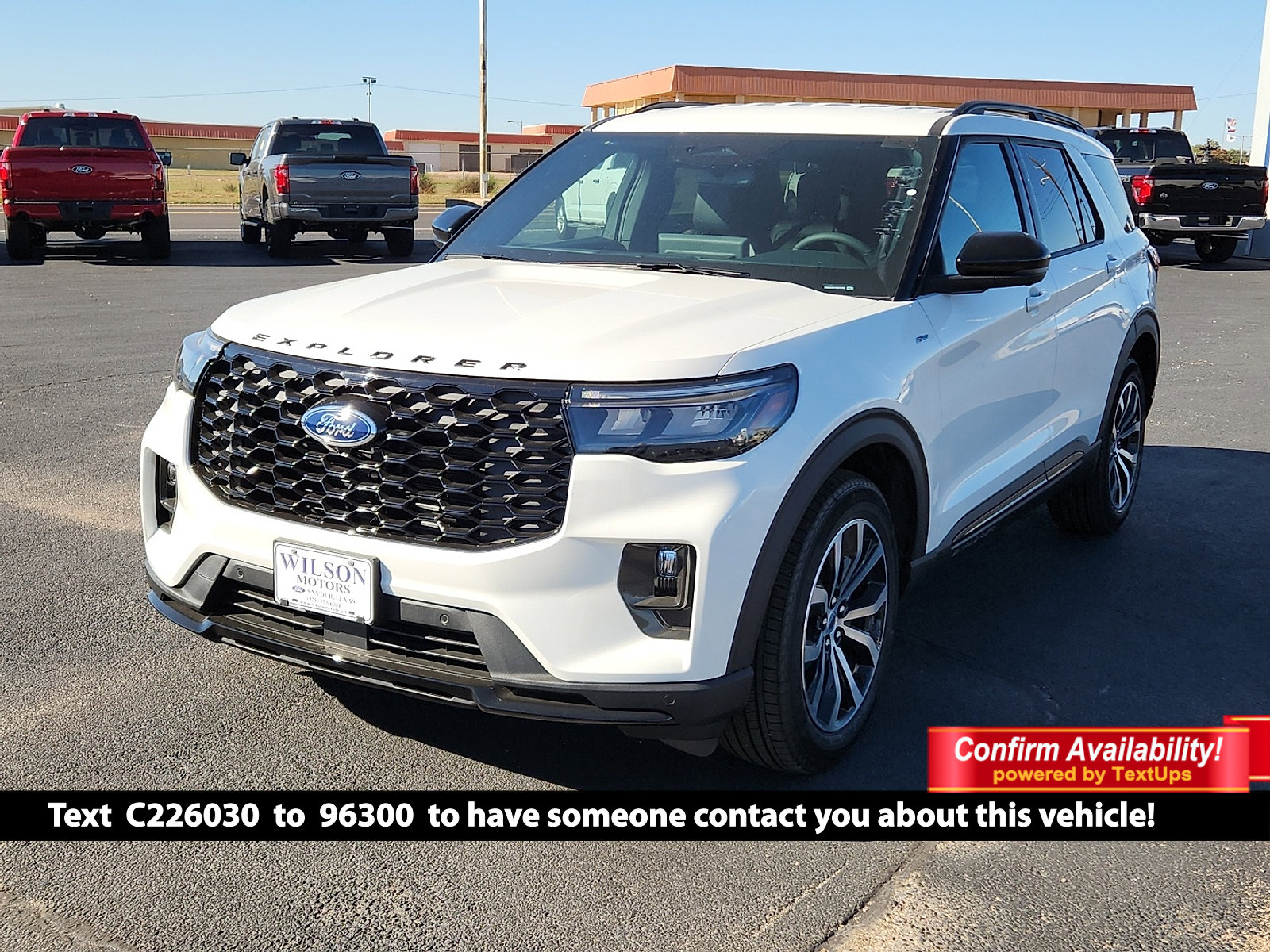 New 2026 Ford Explorer ST-Line w/ Premium Package image 1