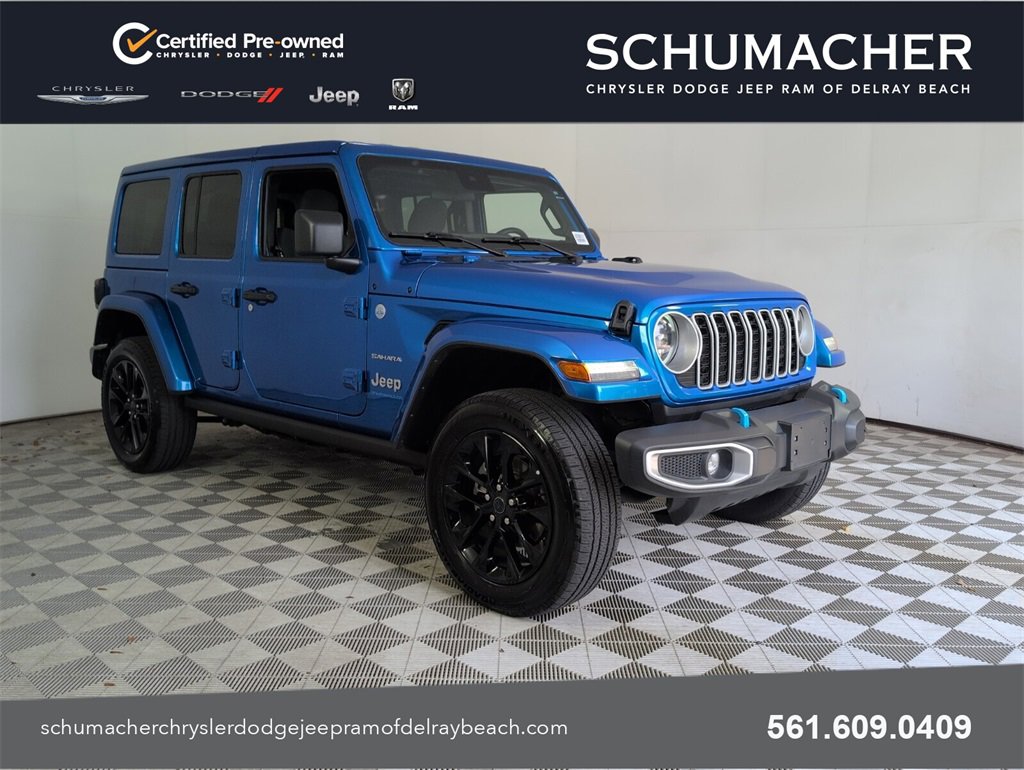 Certified 2024 Jeep Wrangler Unlimited Sahara