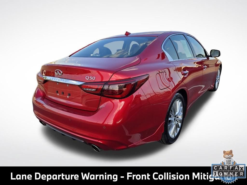Used 2023 INFINITI Q50 Luxe w/ Cargo Package RWD image 10