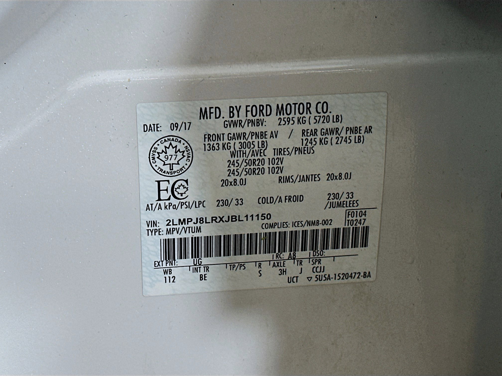 Used 2018 Lincoln MKX Reserve AWD/4WD image 31