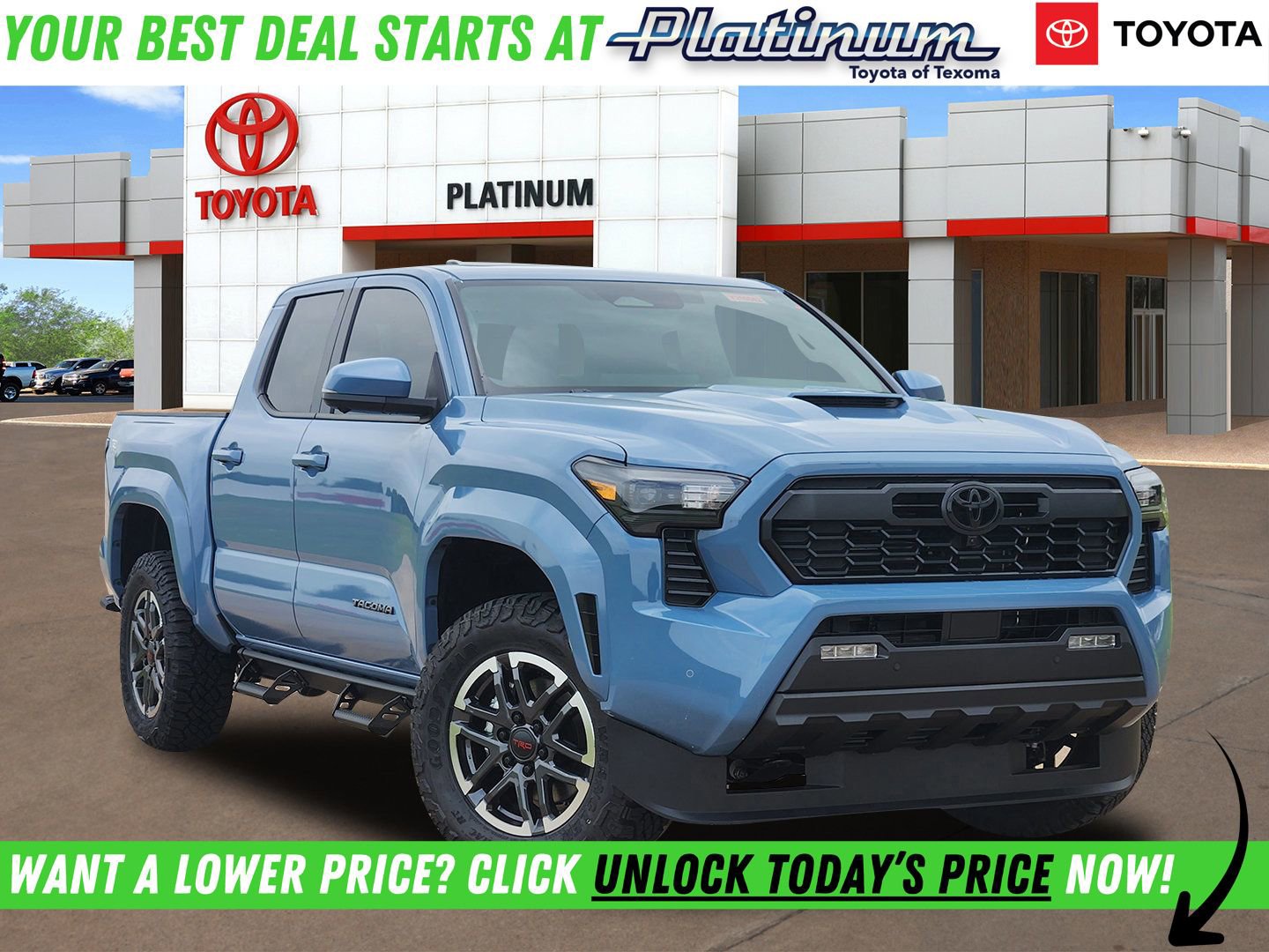 New 2026 Toyota Tacoma TRD Sport w/ TRD Sport Premium Package AWD/4WD image 1