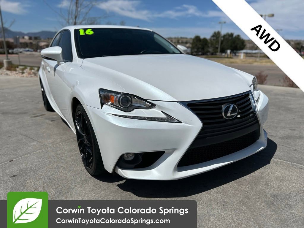 Used 2016 Lexus IS 300 AWD