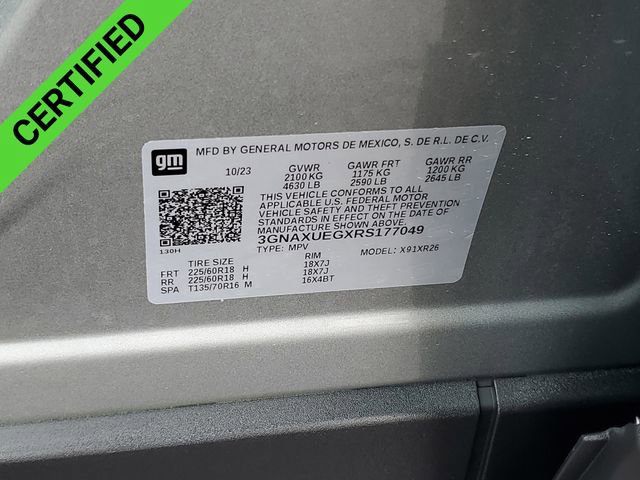 Used 2024 Chevrolet Equinox LT w/ LPO, Floor Liner Package image 33