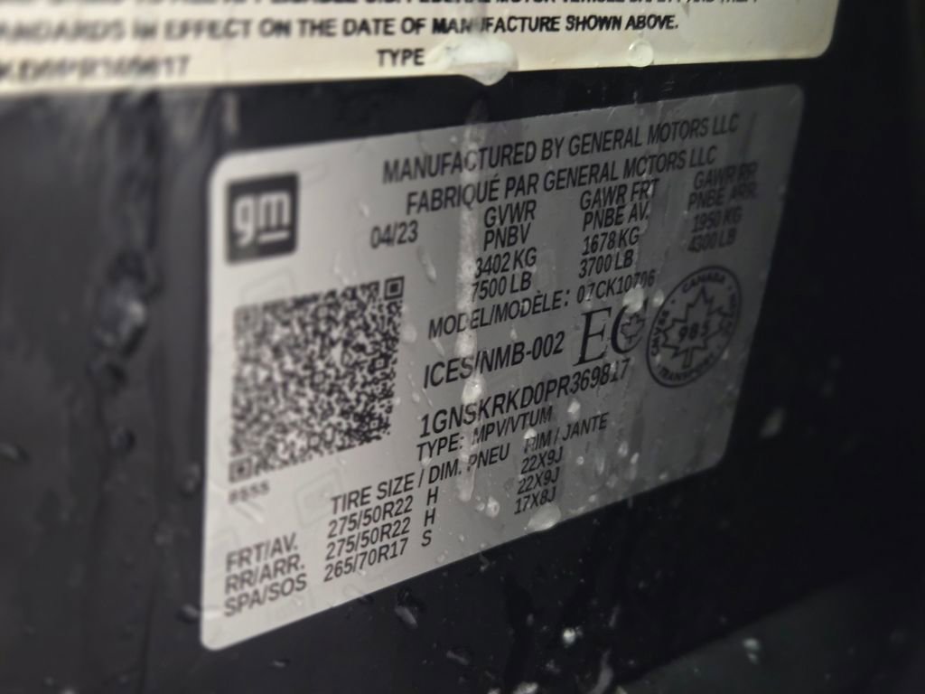 Used 2023 Chevrolet Tahoe RST image 25