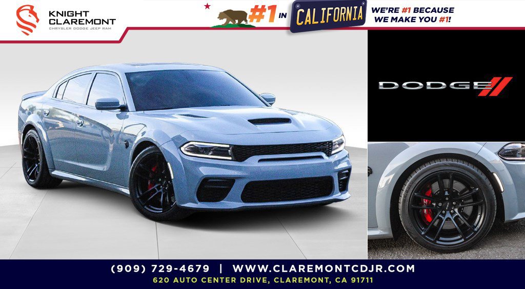 Used 2022 Dodge Charger SRT Hellcat w/ Carbon/Suede Interior Package RWD 360° Tour