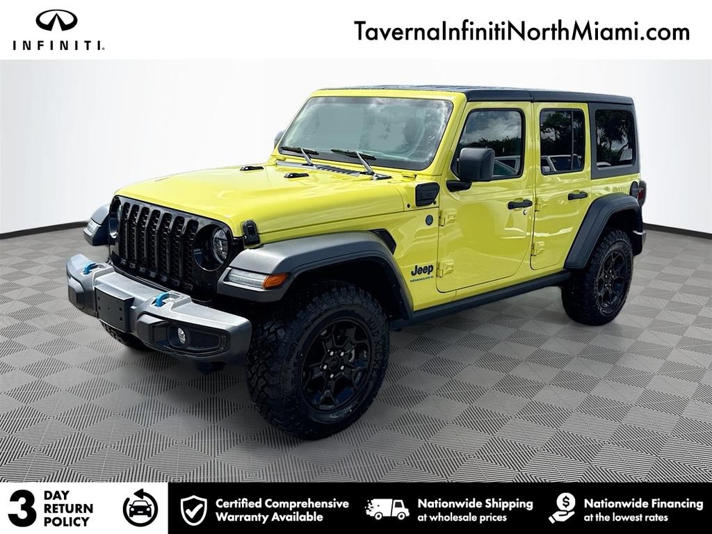 Used 2023 Jeep Wrangler Unlimited w/ Cold Weather Group AWD/4WD image 1