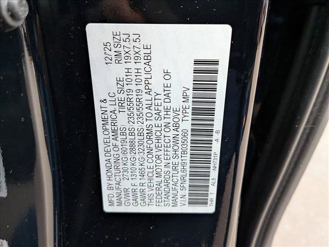 New 2026 Honda Odyssey Elite image 17