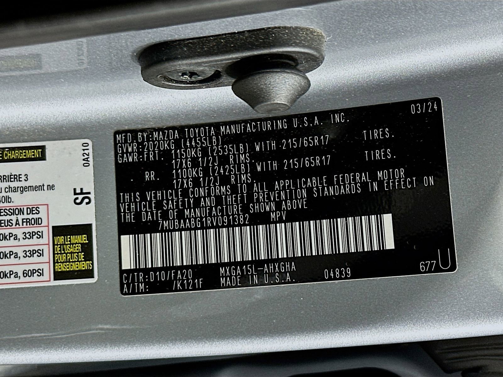 Certified 2024 Toyota Corolla Cross LE w/ Moonroof Package image 32