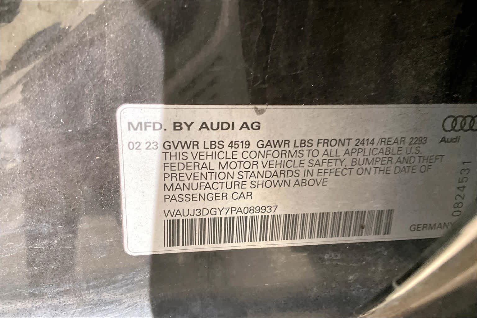 Used 2023 Audi S3 Prestige w/ Prestige Package AWD/4WD image 34