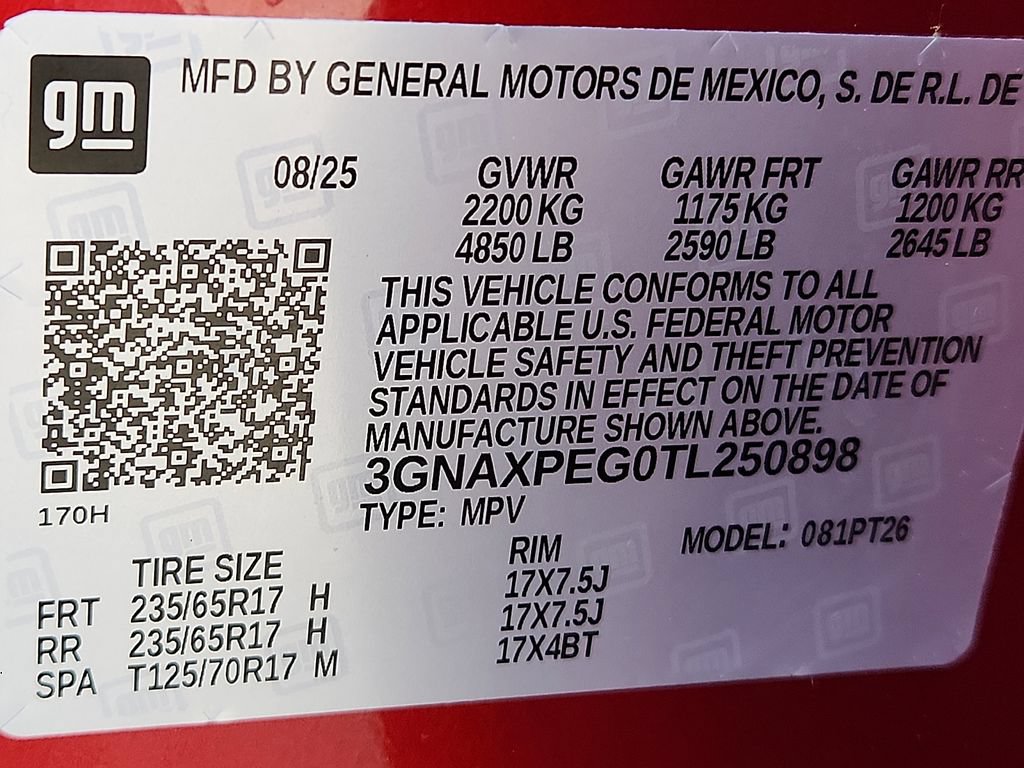 Certified 2026 Chevrolet Equinox LT AWD/4WD image 26
