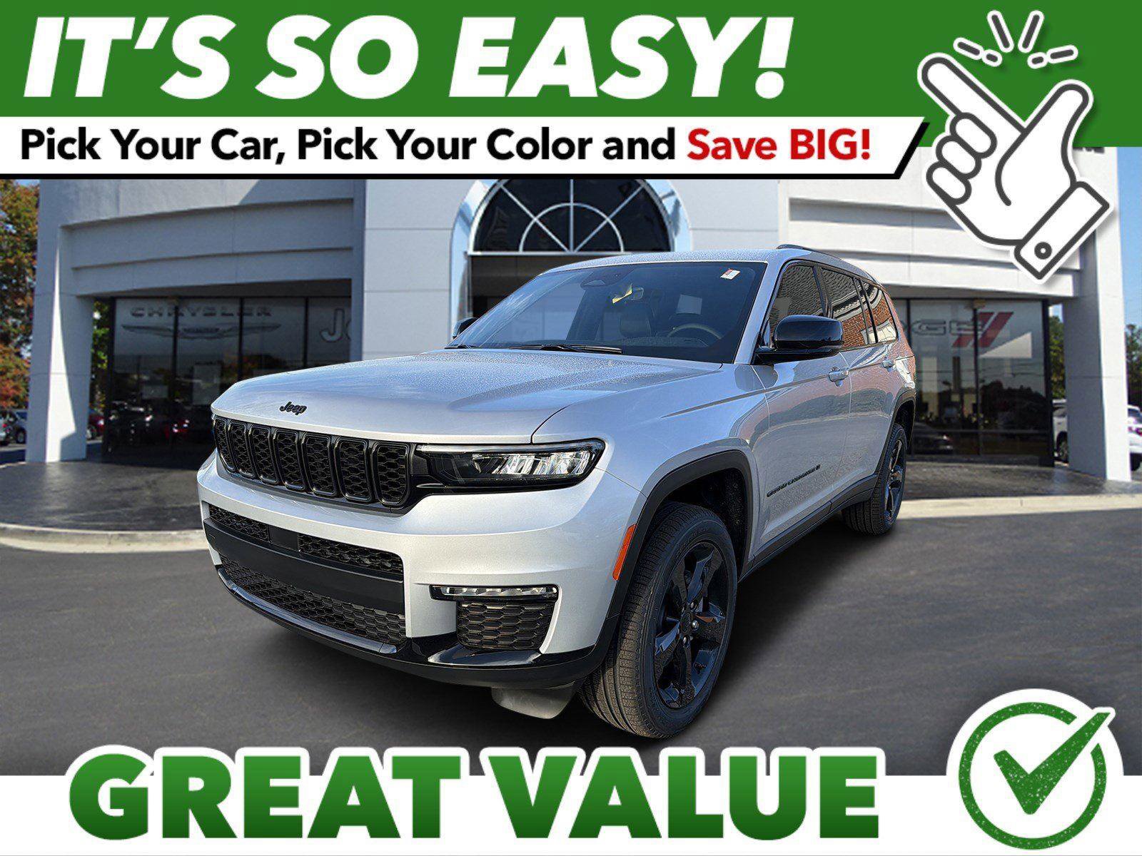 New 2025 Jeep Grand Cherokee L Limited w/ Black Appearance Package image 1