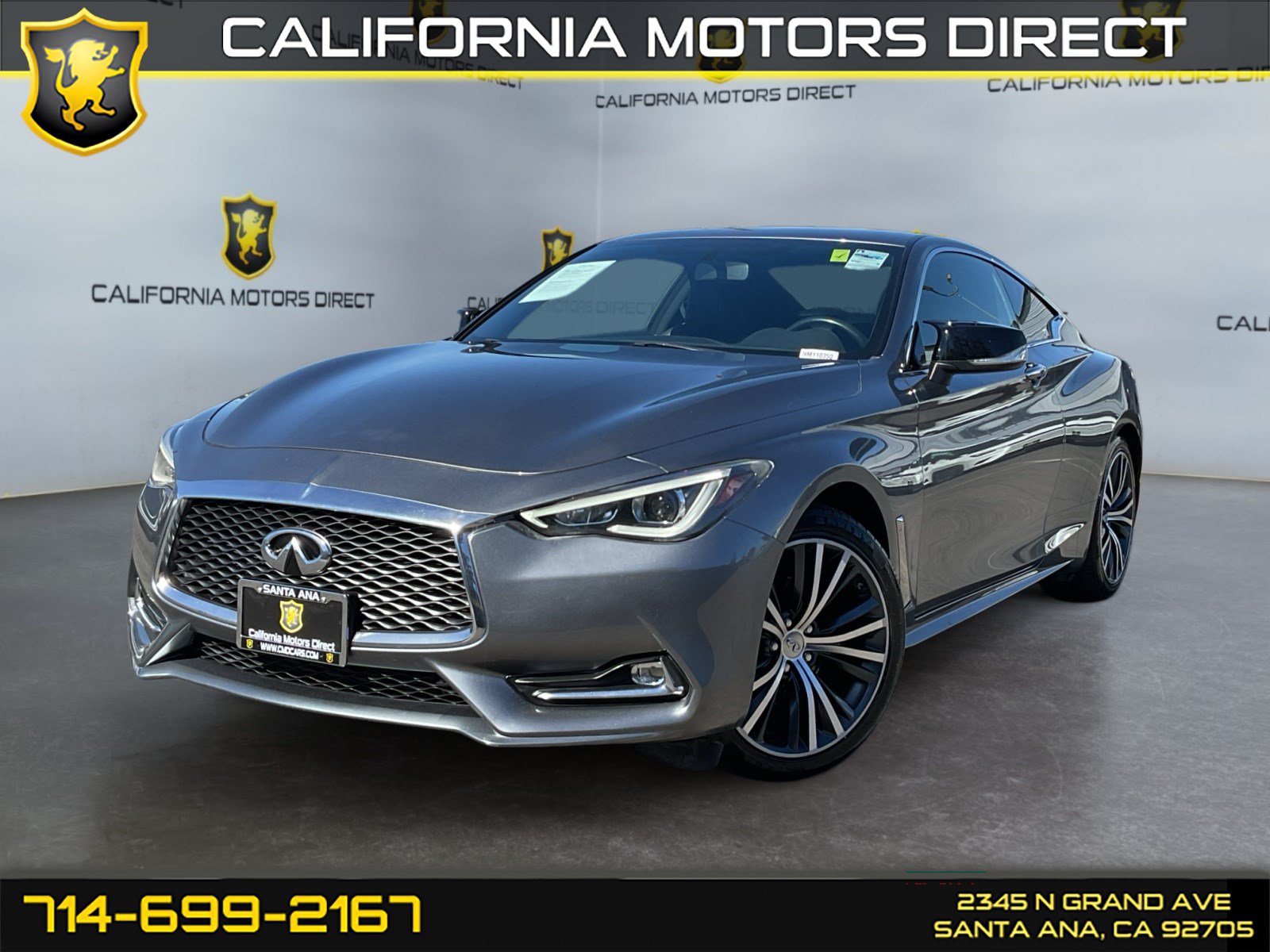 Used 2017 INFINITI Q60 2.0t w/ Moonroof Package RWD image 1