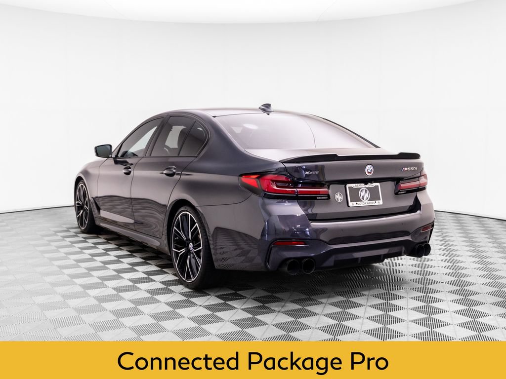 Used 2023 BMW M550i xDrive w/ Executive Package AWD/4WD image 3