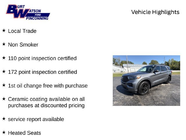 Used 2023 Ford Explorer XLT w/ Class IV Trailer Tow Package AWD/4WD image 7