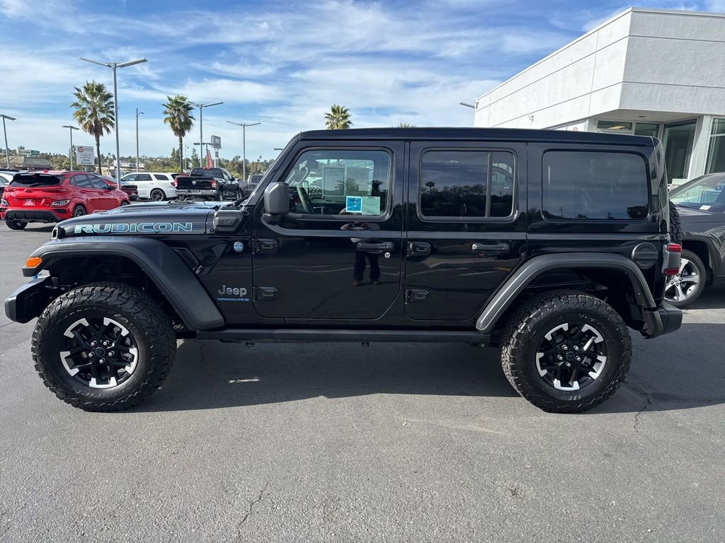 Certified 2025 Jeep Wrangler Unlimited Rubicon 4xe w/ Safety Group image 4