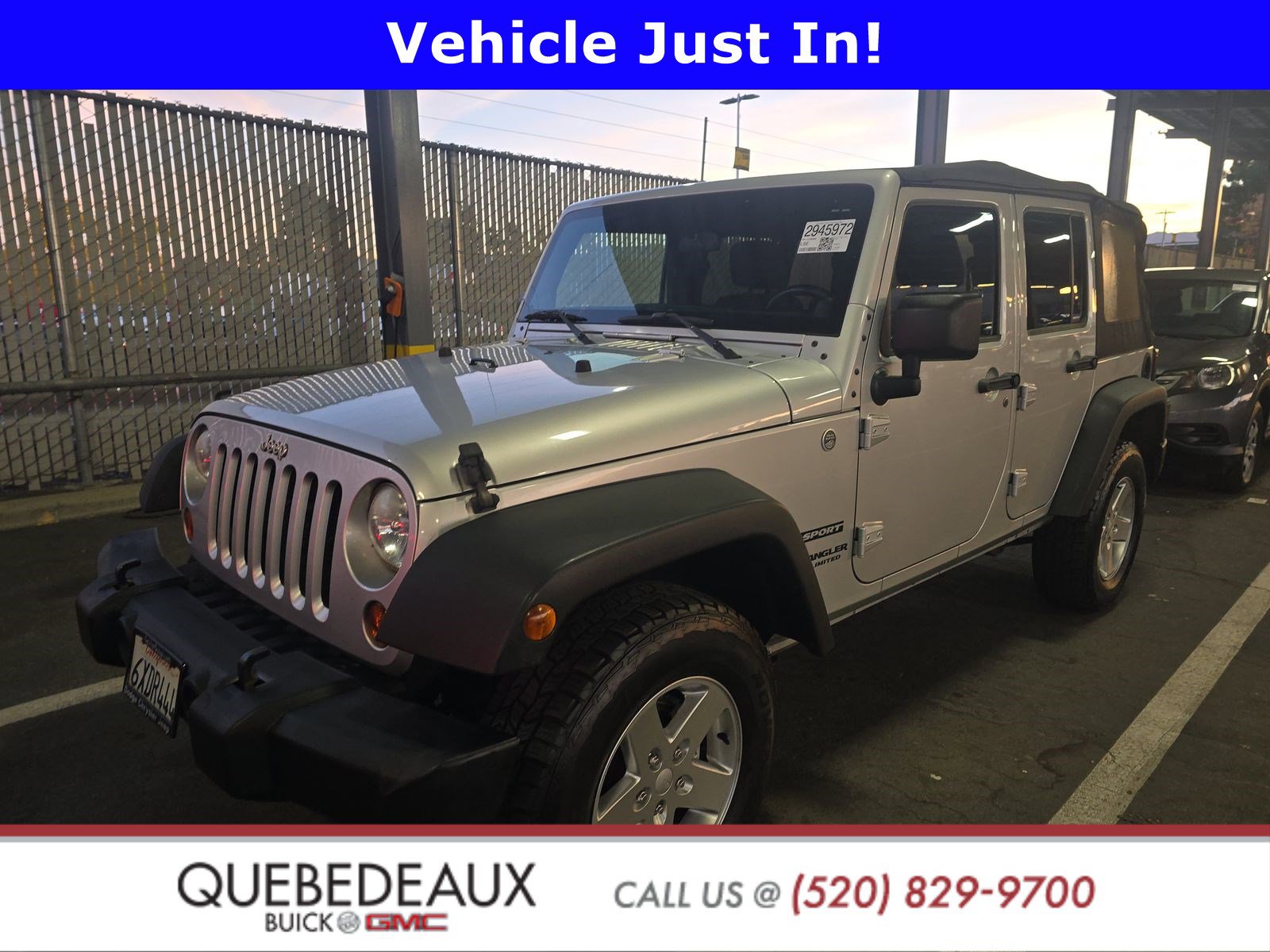 Used 2012 Jeep Wrangler Unlimited Sport image 1