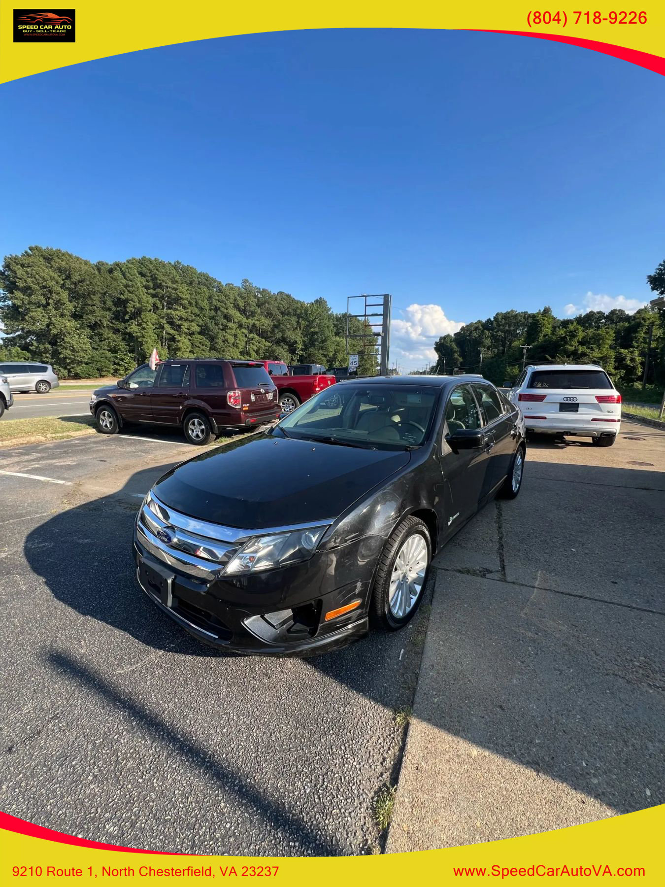Used 2011 Ford Fusion Hybrid w/ 502A Rapid Spec Order Code