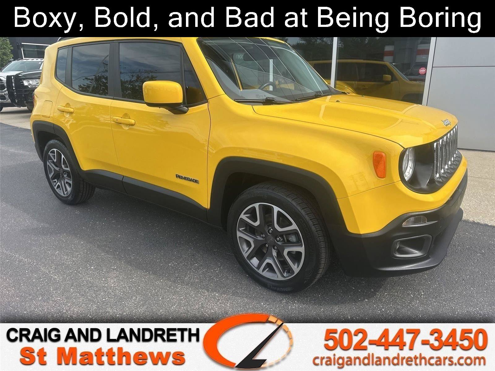Used 2017 Jeep Renegade Latitude w/ Cold Weather Group FWD image 1