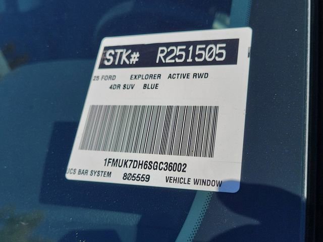 Used 2025 Ford Explorer Active w/ Active Comfort Package RWD image 28