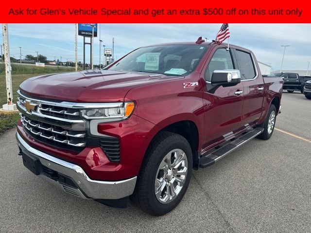 Used 2023 Chevrolet Silverado 1500 LTZ w/ Z71 Off-Road Package AWD/4WD image 1