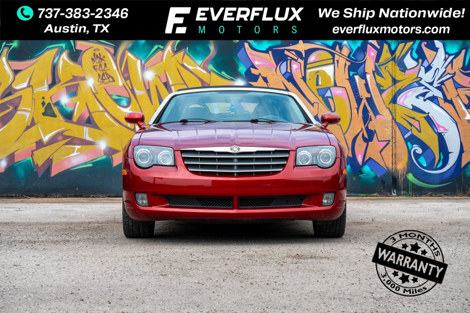 Used 2008 Chrysler Crossfire Limited RWD image 1